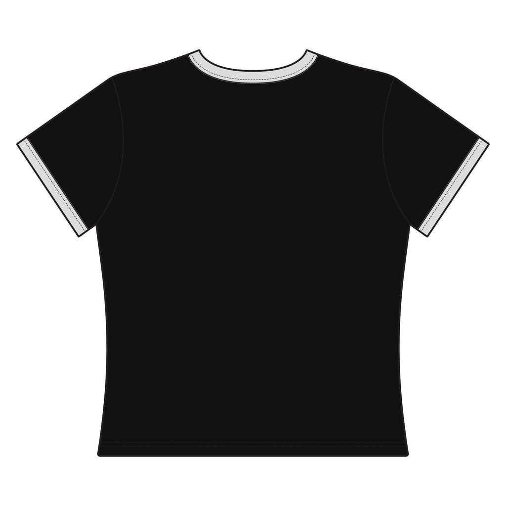 Witches Moon Dance Ringer Crop Baby Tee