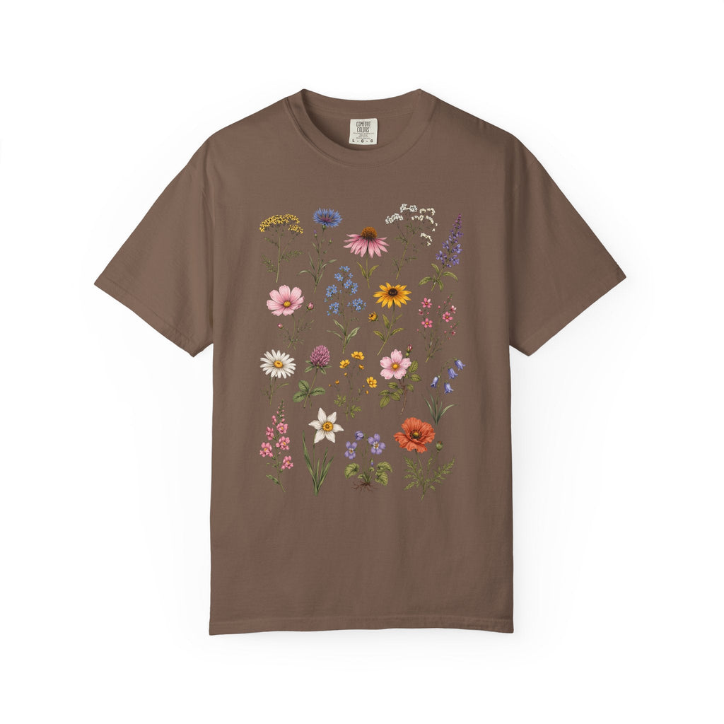 Meadow Blooms Wildflower Oversized T-Shirt