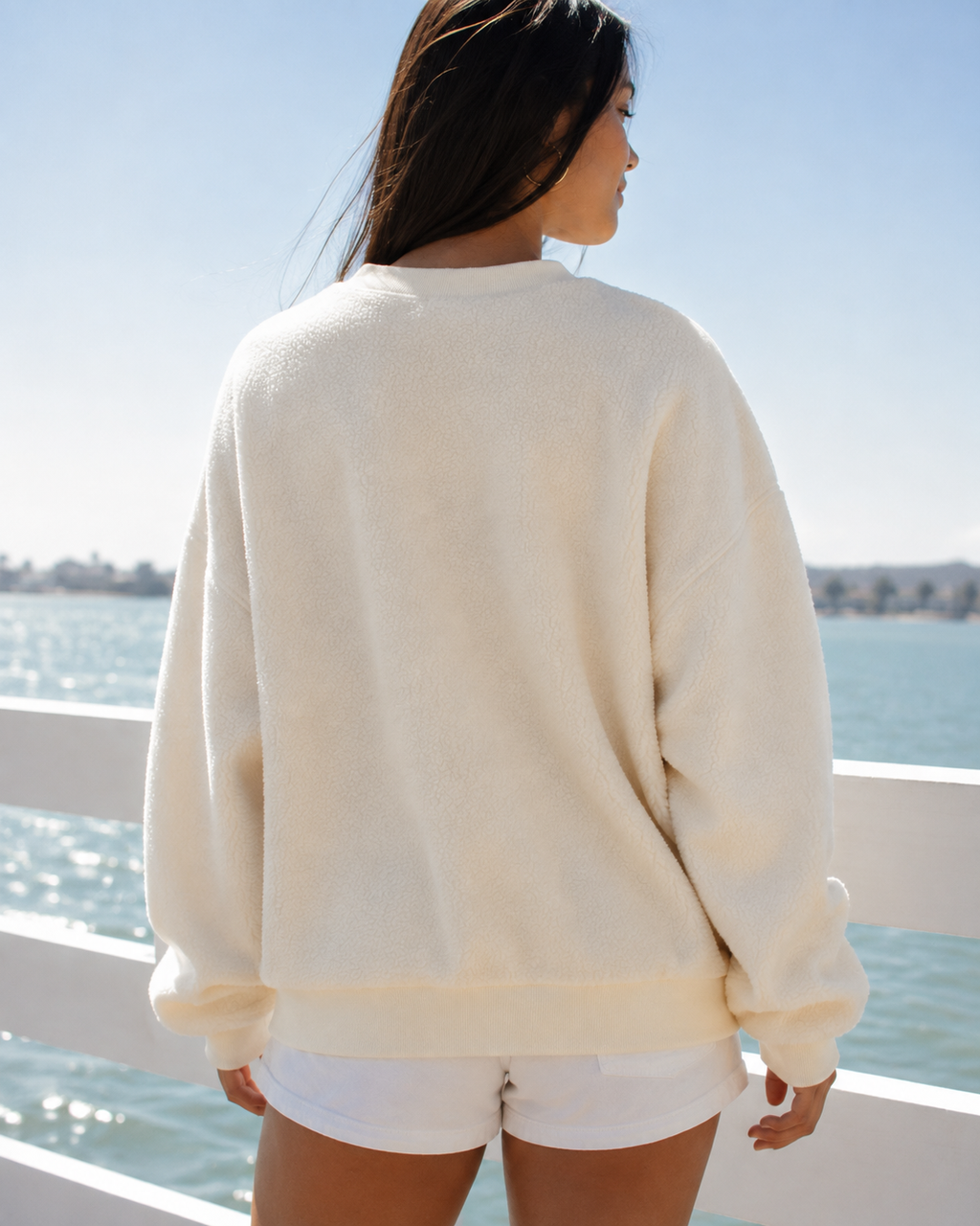 Vieniv Varsity Logo Oversized Sweatshirt