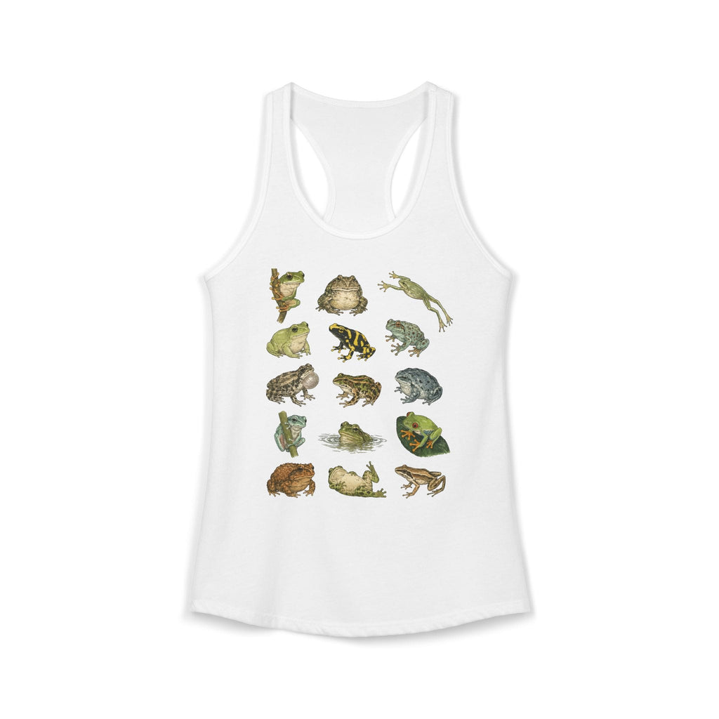 Frog Species Racerback Tank Top