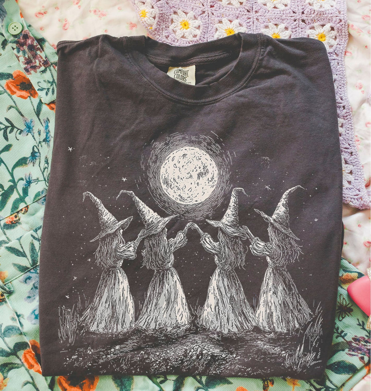 Witches Moon Dance Oversized T-shirt