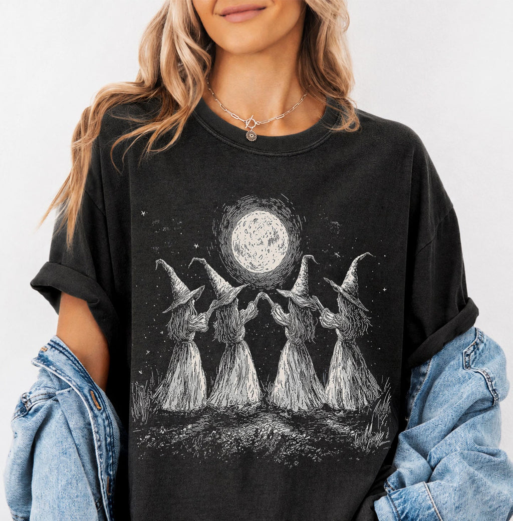 Witches Moon Dance Oversized T-shirt