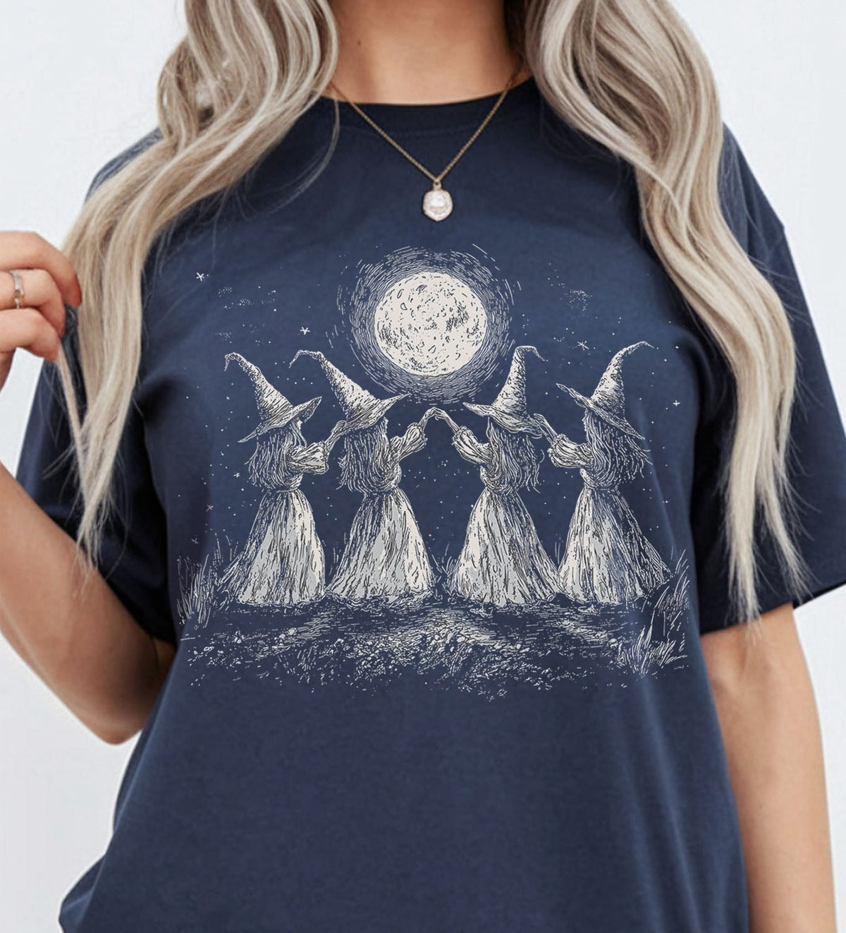 Witches Moon Dance Oversized T-shirt
