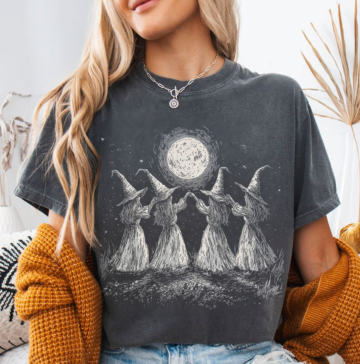 Witches Moon Dance Oversized T-shirt