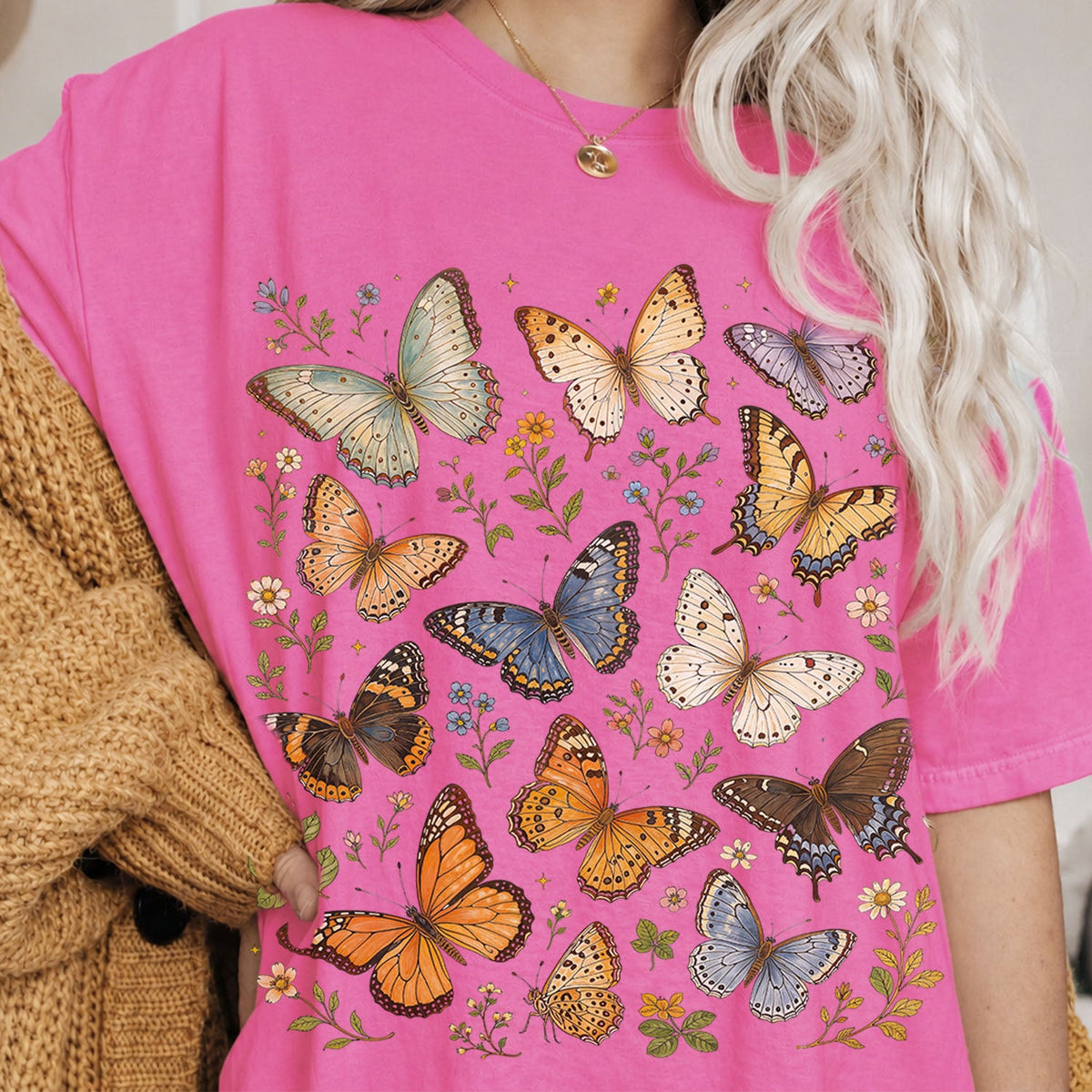 Butterfly Oversized T-Shirt