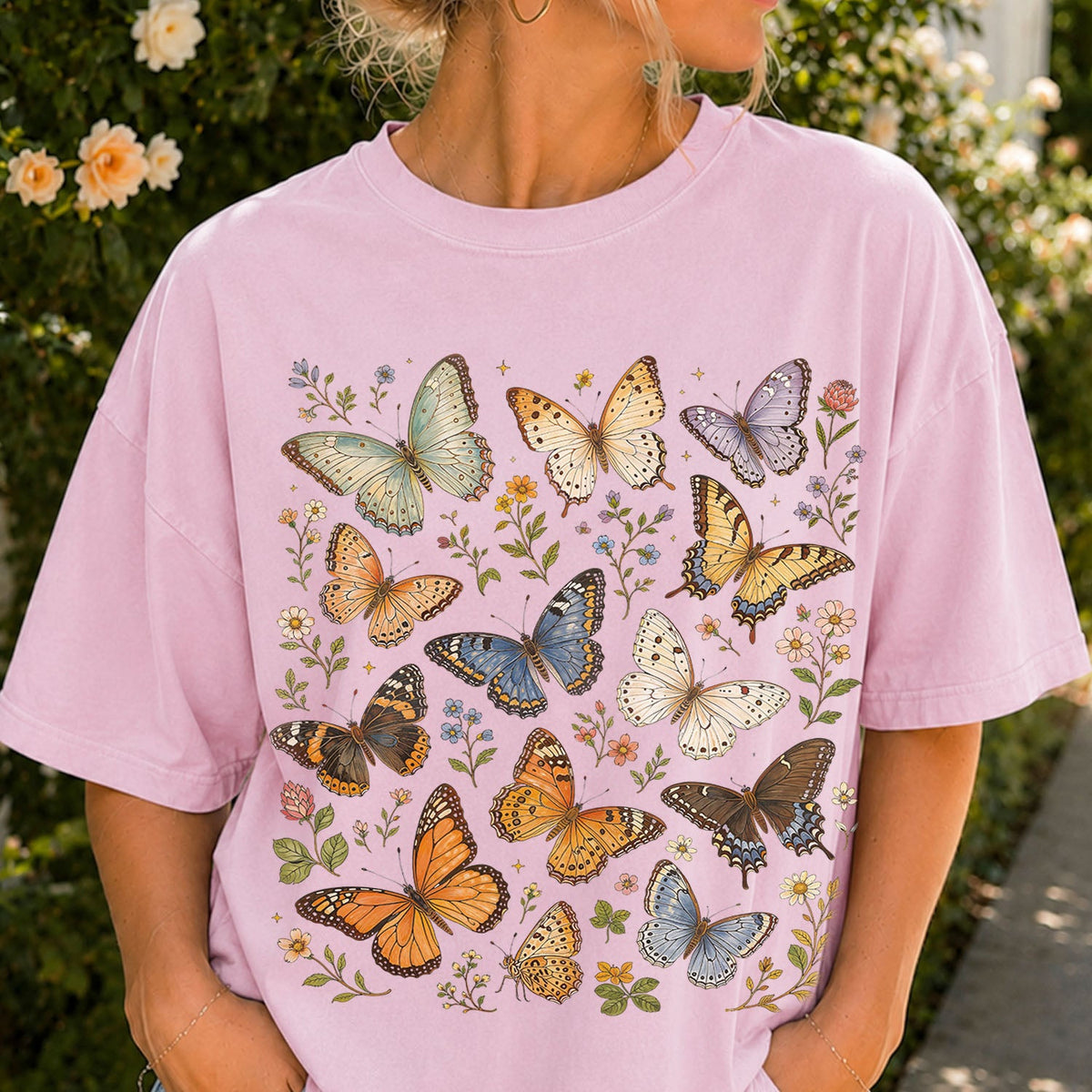 Butterfly Oversized T-Shirt