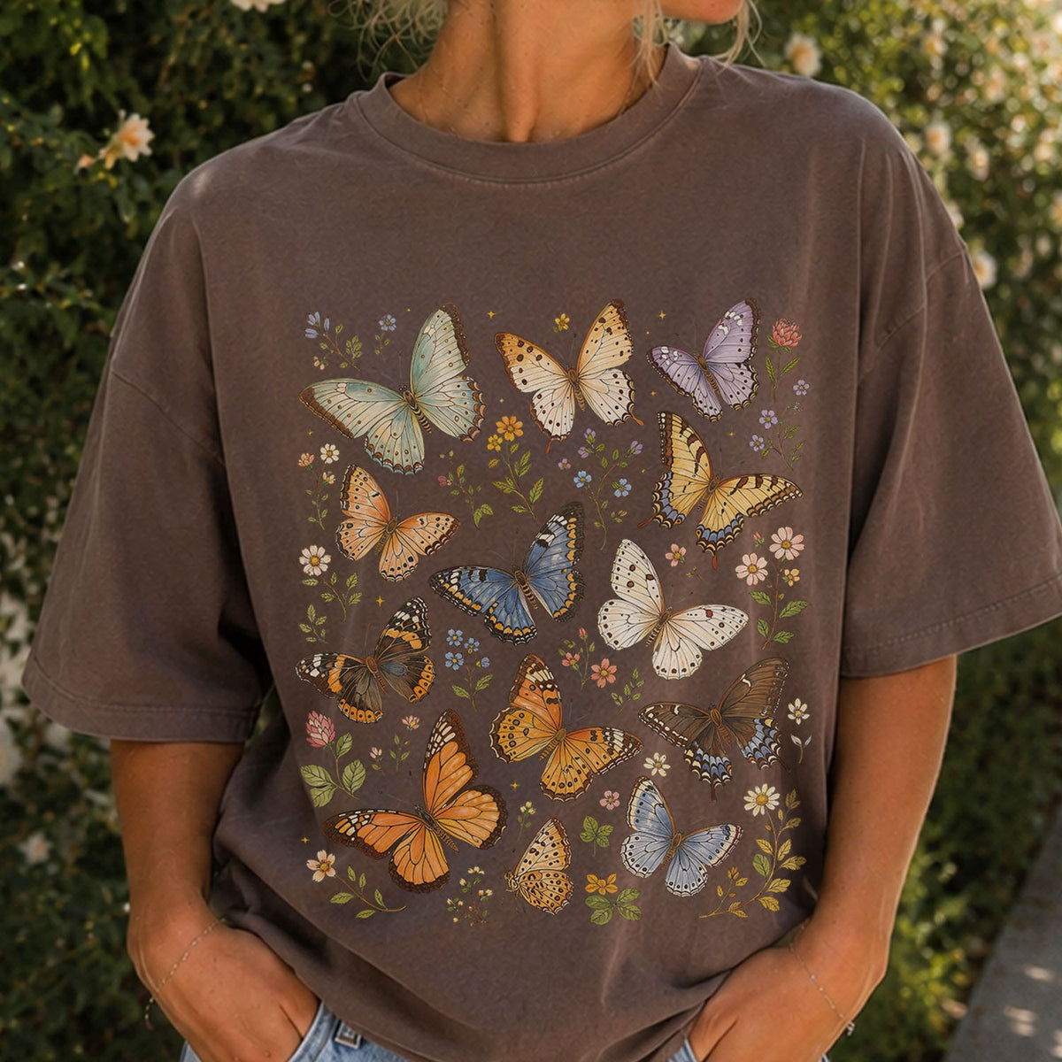 Butterfly Oversized T-Shirt