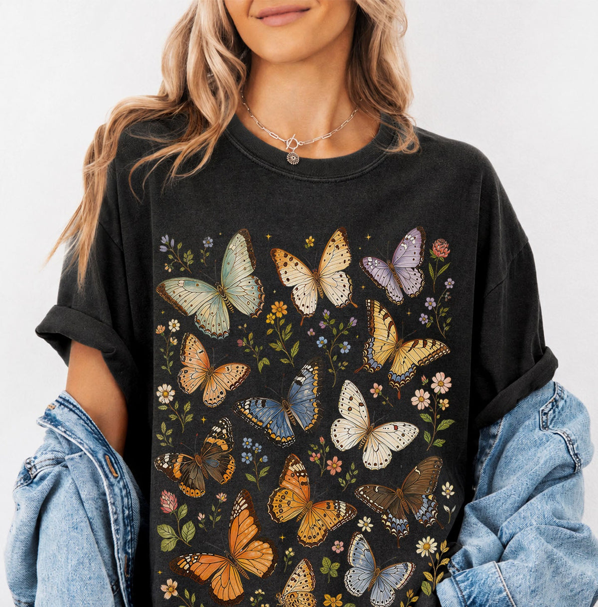 Butterfly Oversized T-Shirt