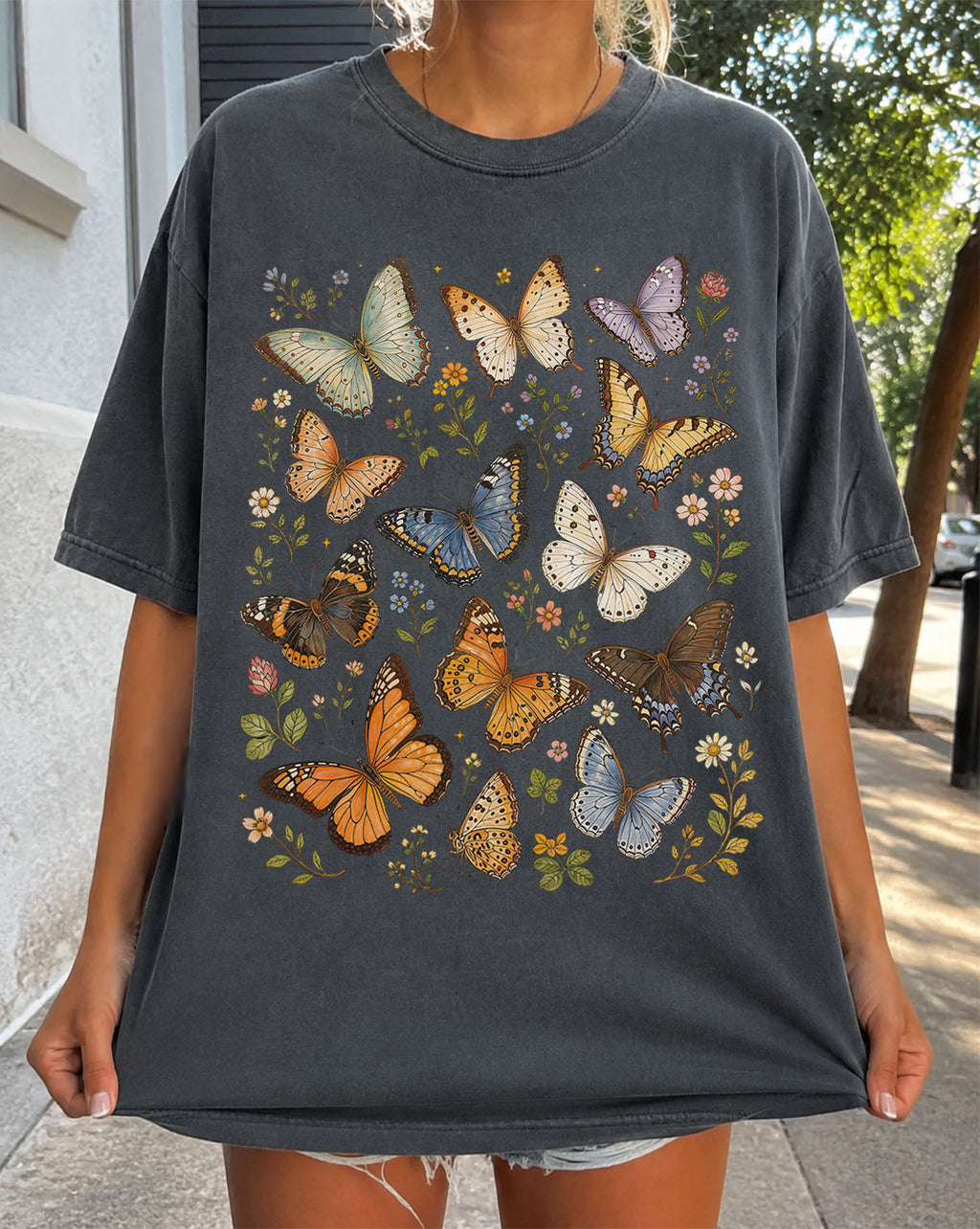 Butterfly Oversized T-Shirt