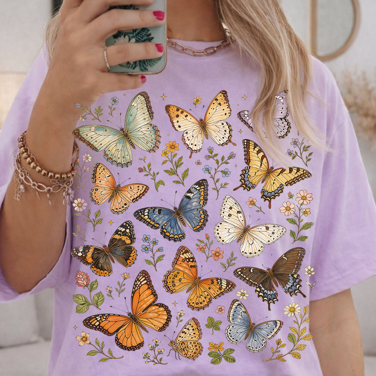 Butterfly Oversized T-Shirt