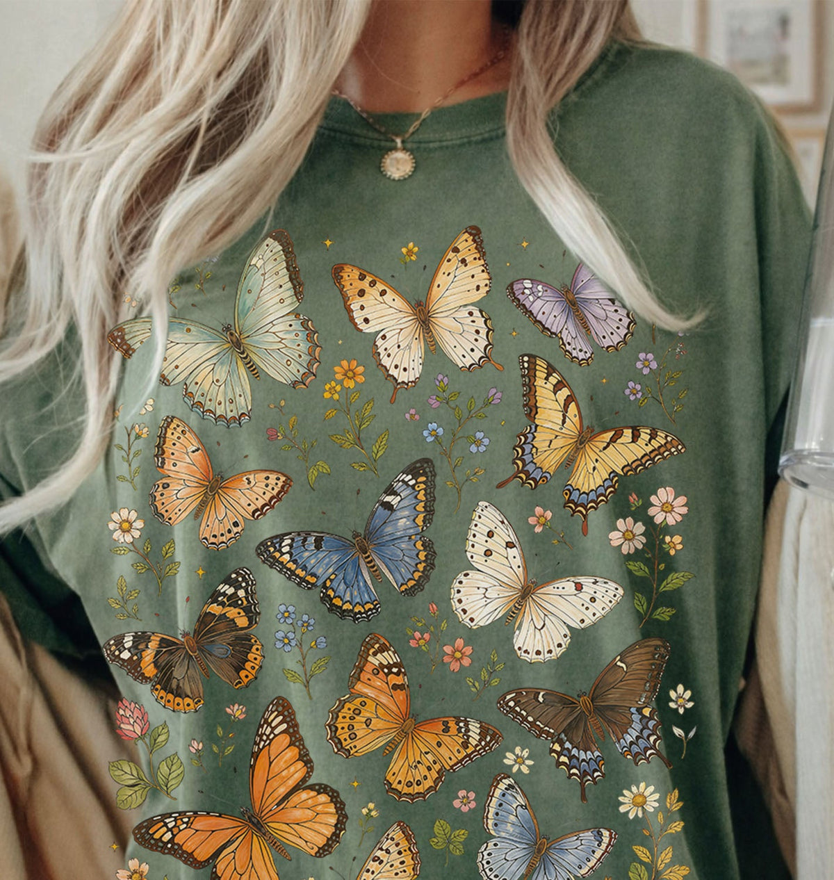 Butterfly Oversized T-Shirt