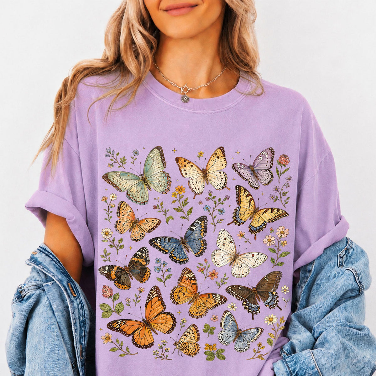 Butterfly Oversized T-Shirt