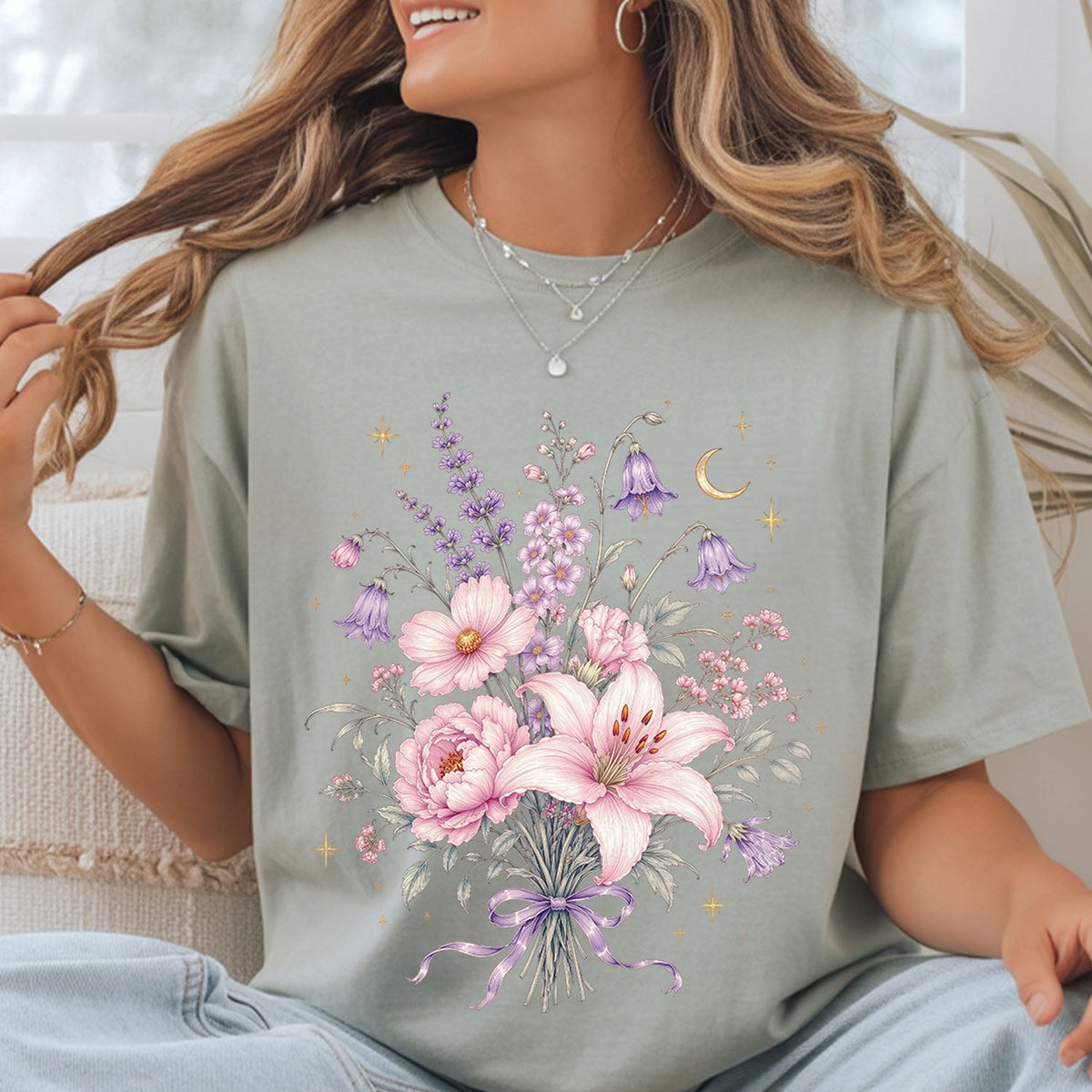 Blossom Bouquet Oversized T-Shirt