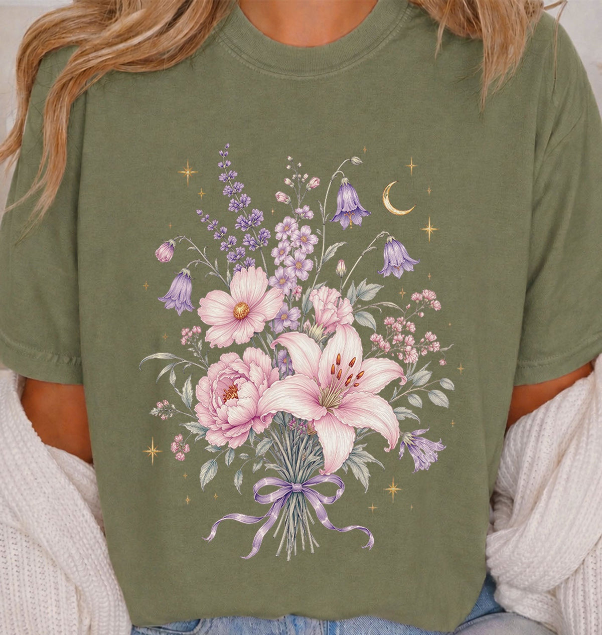 Blossom Bouquet Oversized T-Shirt
