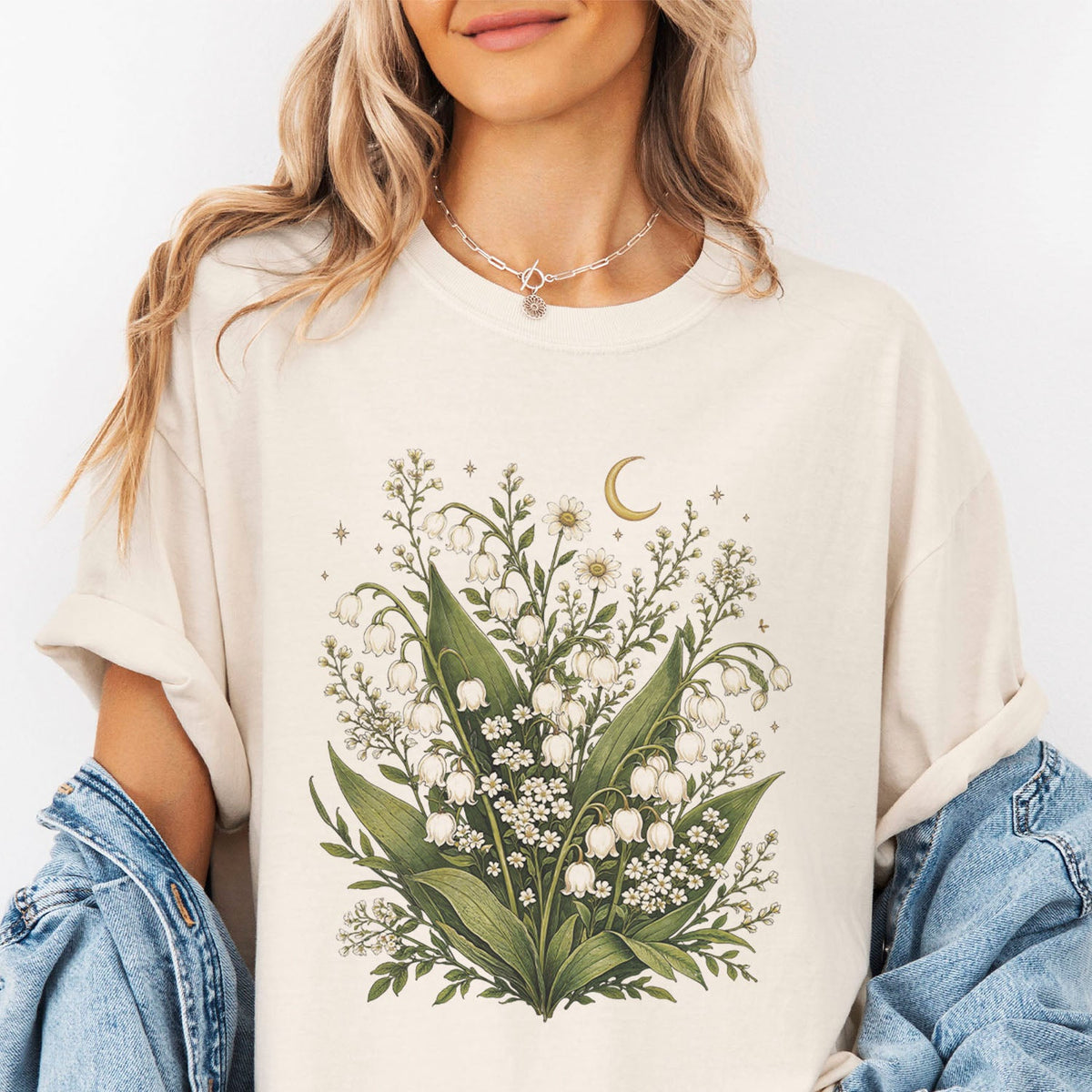 Lily of the Valley Standard Fit Oversized T-Shirt