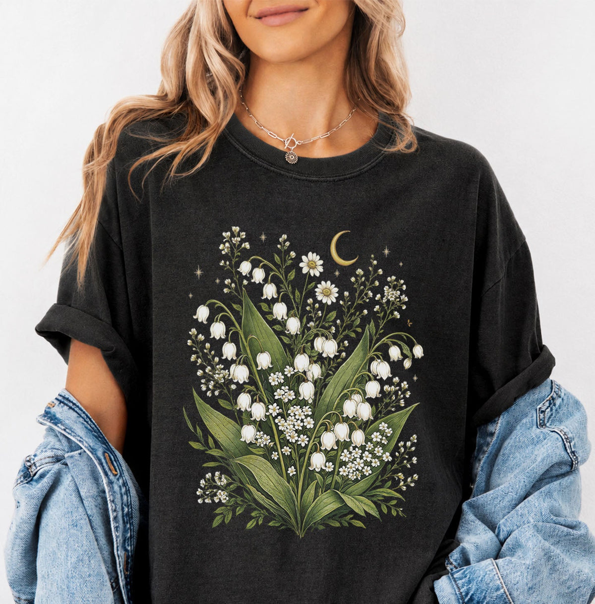 Lily of the Valley Standard Fit Oversized T-Shirt