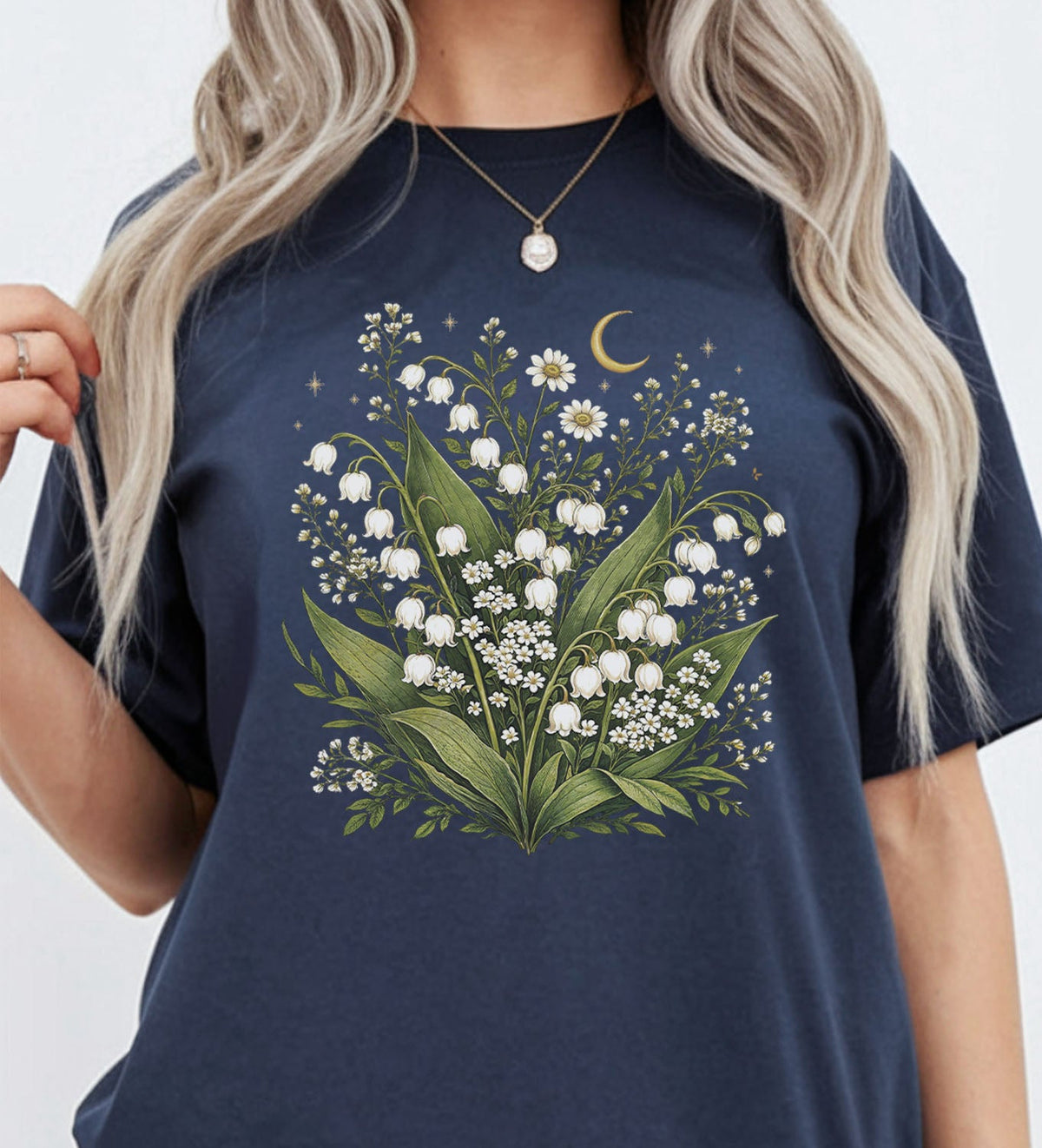 Lily of the Valley Standard Fit Oversized T-Shirt