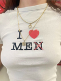I Love Me Slogan Cotton Baby Tee