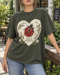 Olive Ladybug Small Wonders Graphic Tee