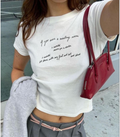 Waiting Room Poem Graphic Cotton Baby Tee