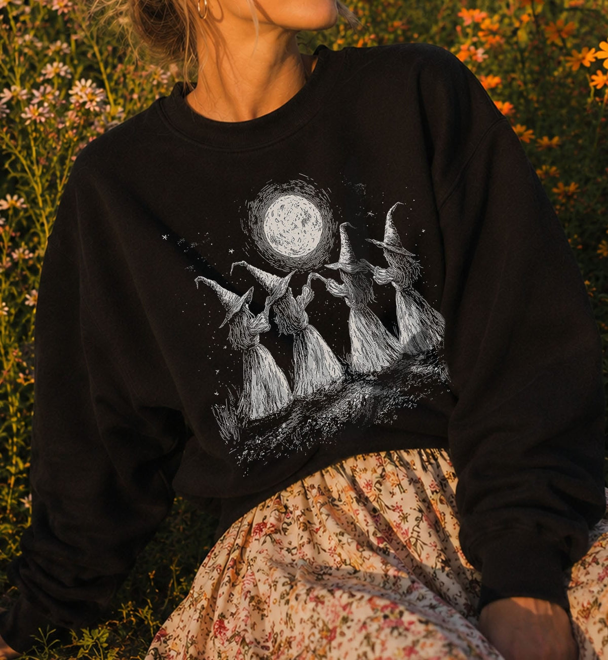 Witches Moon Dance Sweatshirt