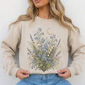 Moonlit Forget Me Not Sweatshirt