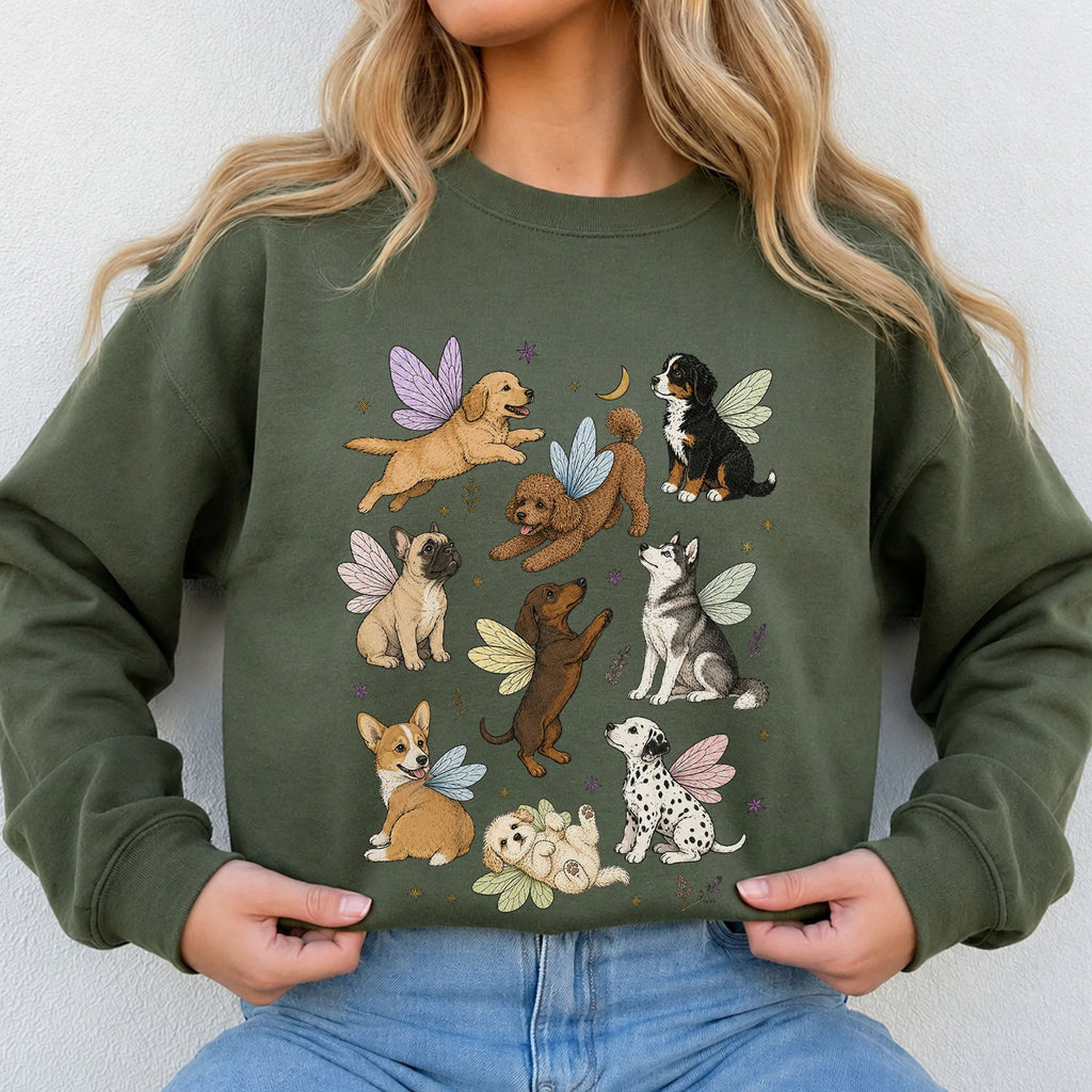 Fairy Dogs Sweatshirt
