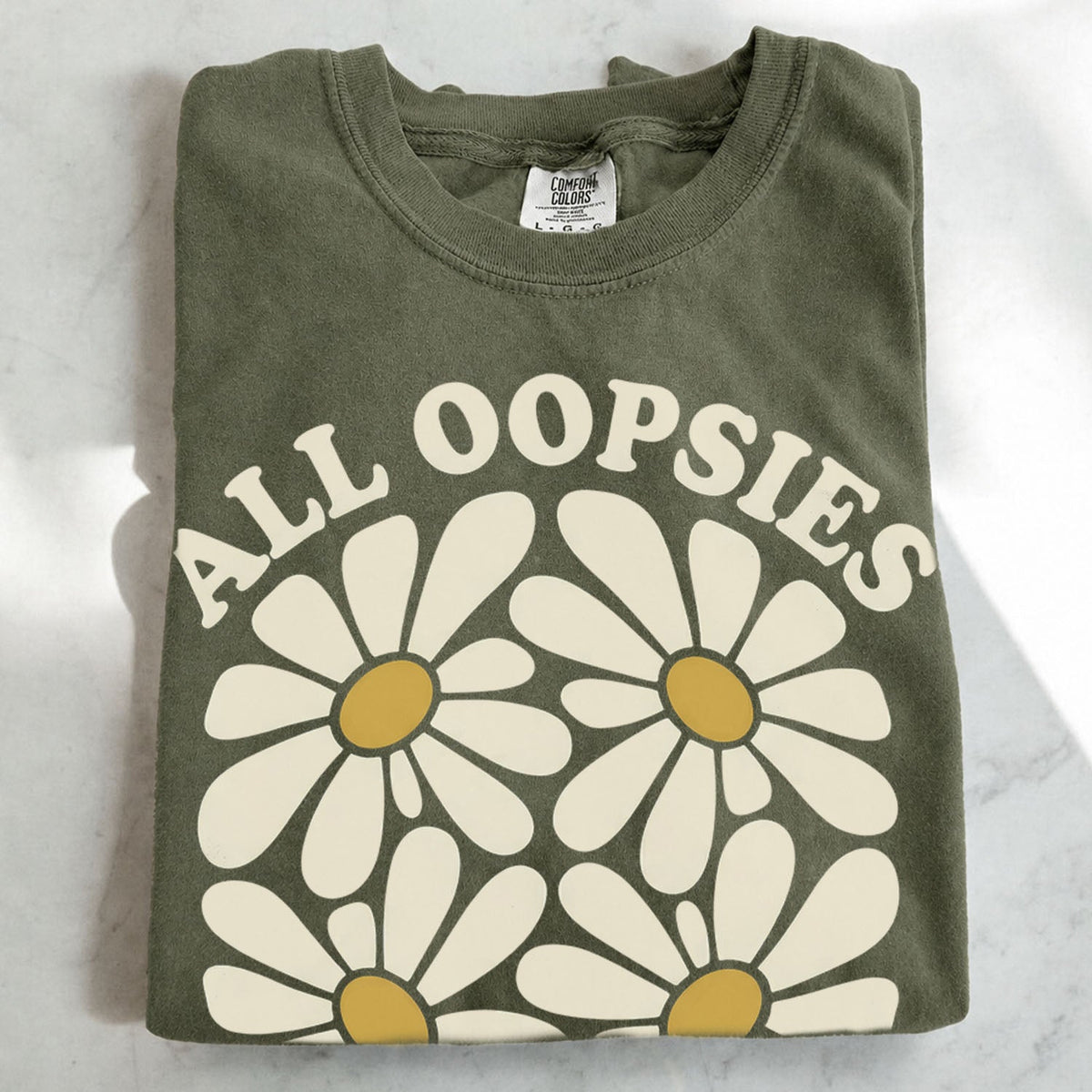 All Oopsies No Daisies Oversized T-Shirt