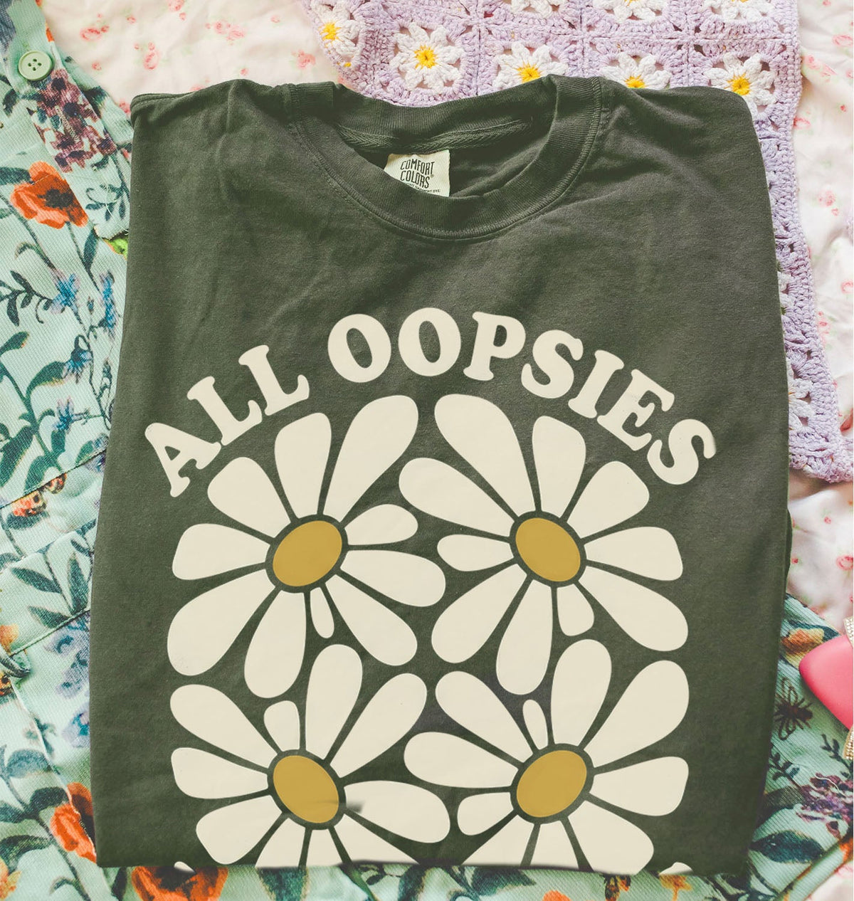 All Oopsies No Daisies Oversized T-Shirt