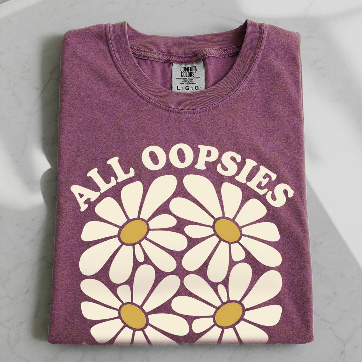 All Oopsies No Daisies Oversized T-Shirt