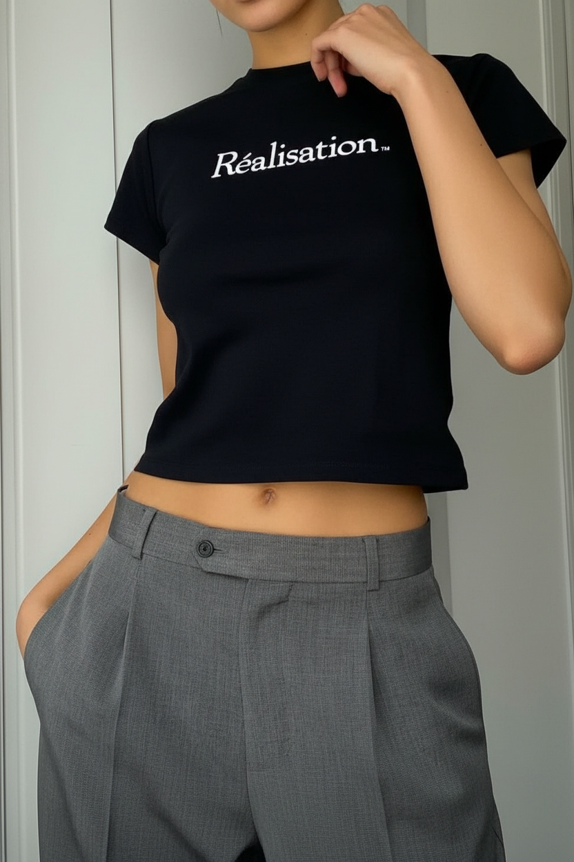 Black White Text