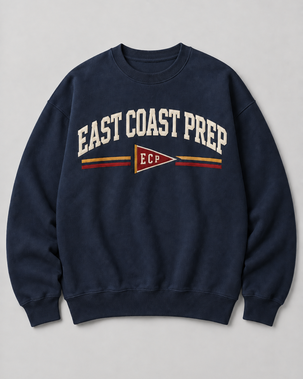 East Coast Prep Varsity Graphic Oversized Sweatshirt