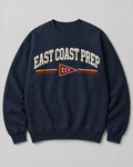 East Coast Prep Varsity Graphic Oversized Sweatshirt
