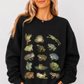 Frog Species Graphic Sweatshirt