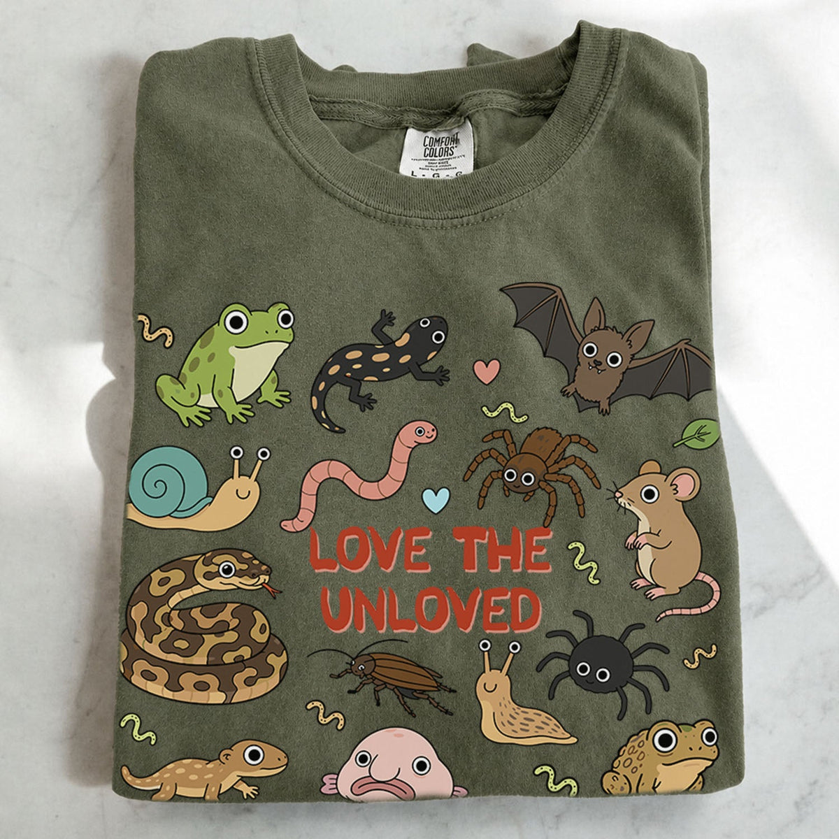 Love the Unloved Cartoon Oversized T-Shirt