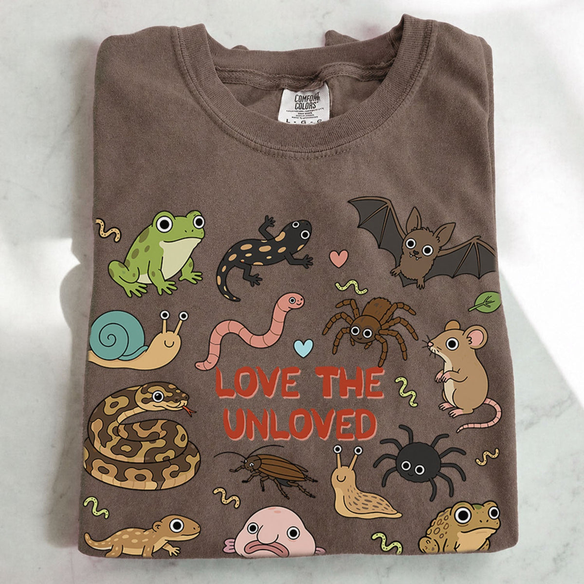 Love the Unloved Cartoon Oversized T-Shirt