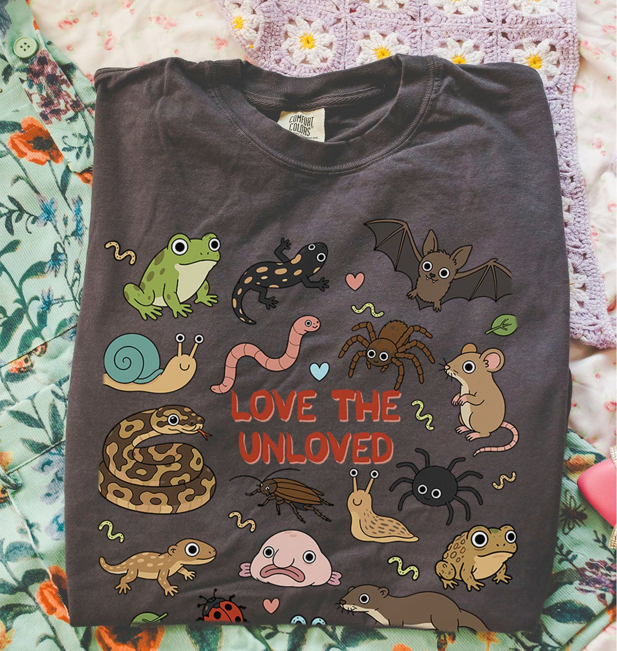 Love the Unloved Cartoon Oversized T-Shirt