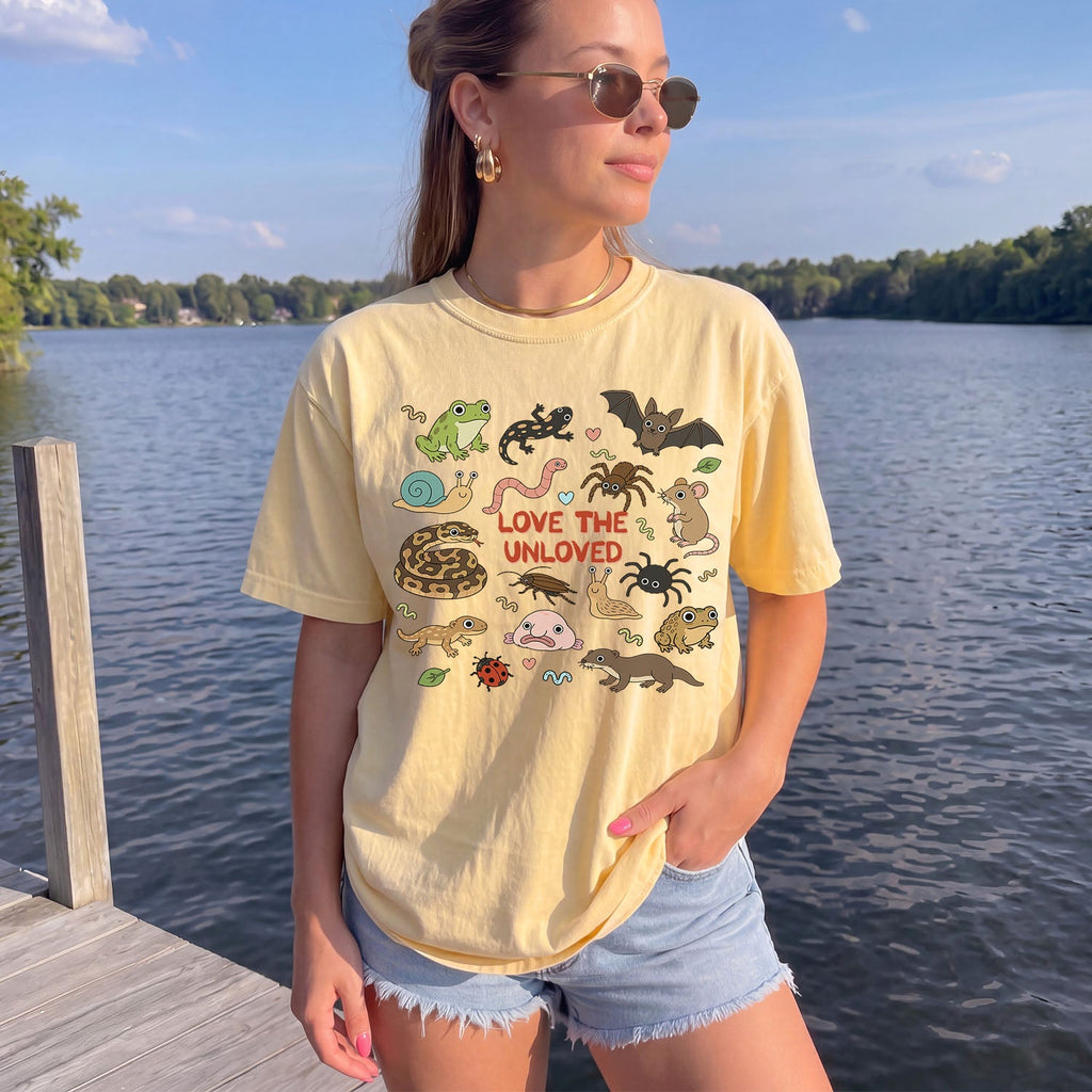 Love the Unloved Cartoon Oversized T-Shirt