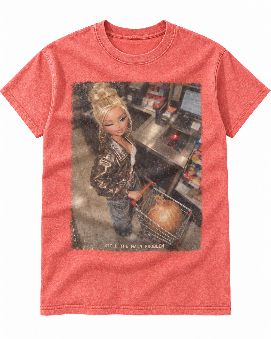 Red Washed Doll Still The Main Problem Graphic Tee