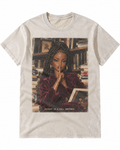 Cream Washed Doll Silence Is A Full Sentence Graphic Tee