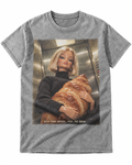 Grey Washed Doll Keep Your Advice Pass The Bread Graphic Tee