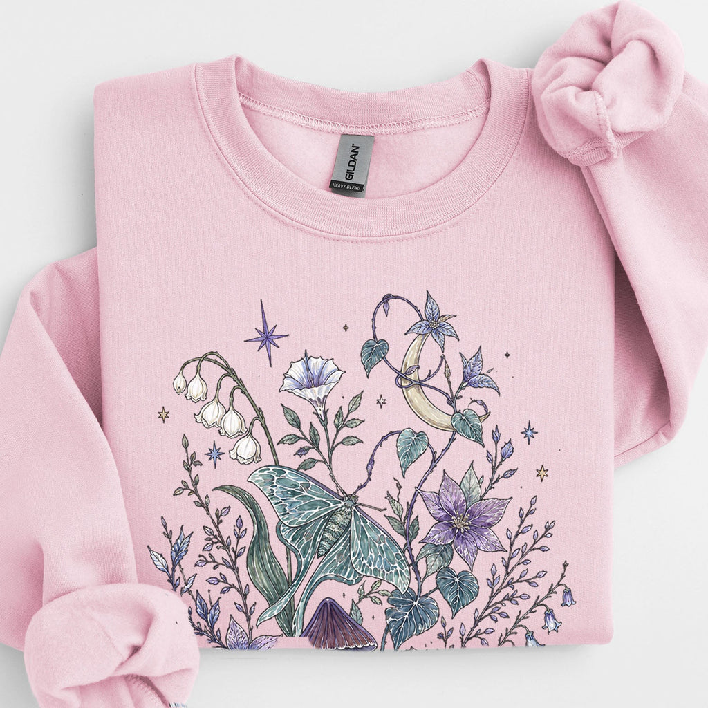 Mystic Moth Graphic Sweatshirt