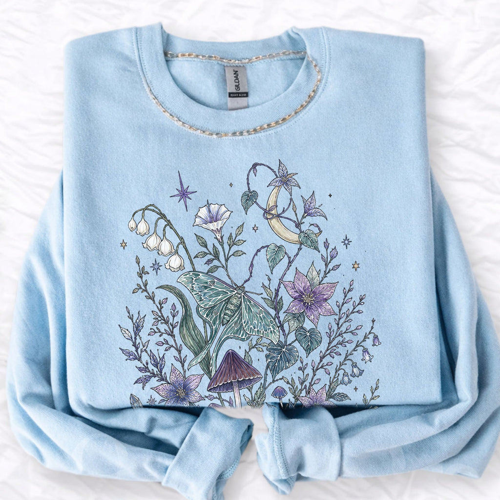 Mystic Moth Graphic Sweatshirt