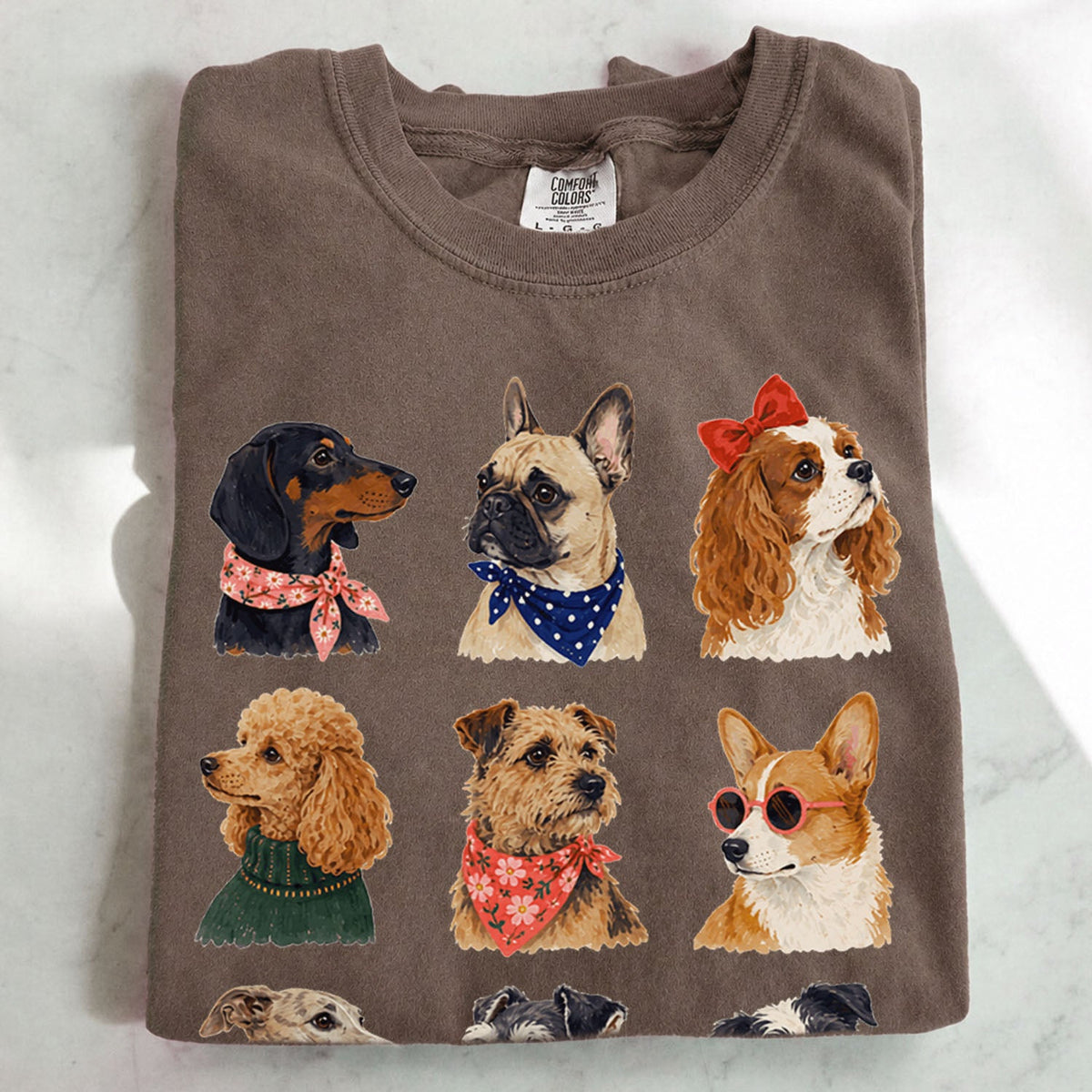 Preppy Dogs Oversized T-Shirt