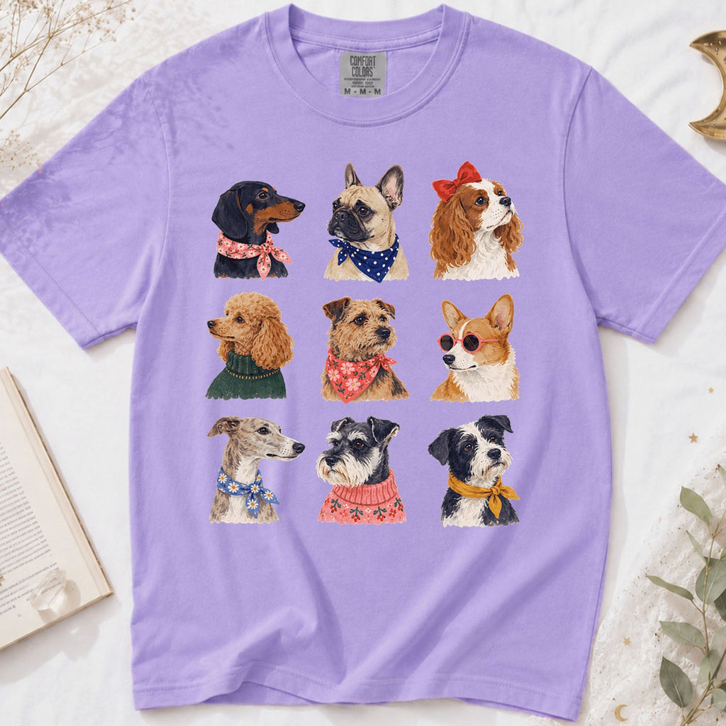 Preppy Dogs Oversized T-Shirt