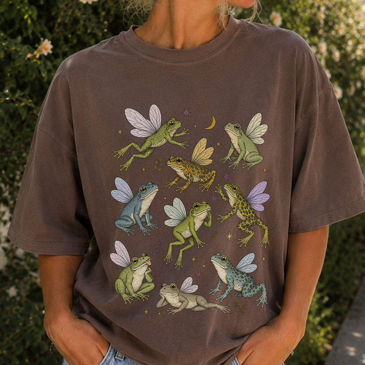 Fairy Frogs Oversized T-Shirt