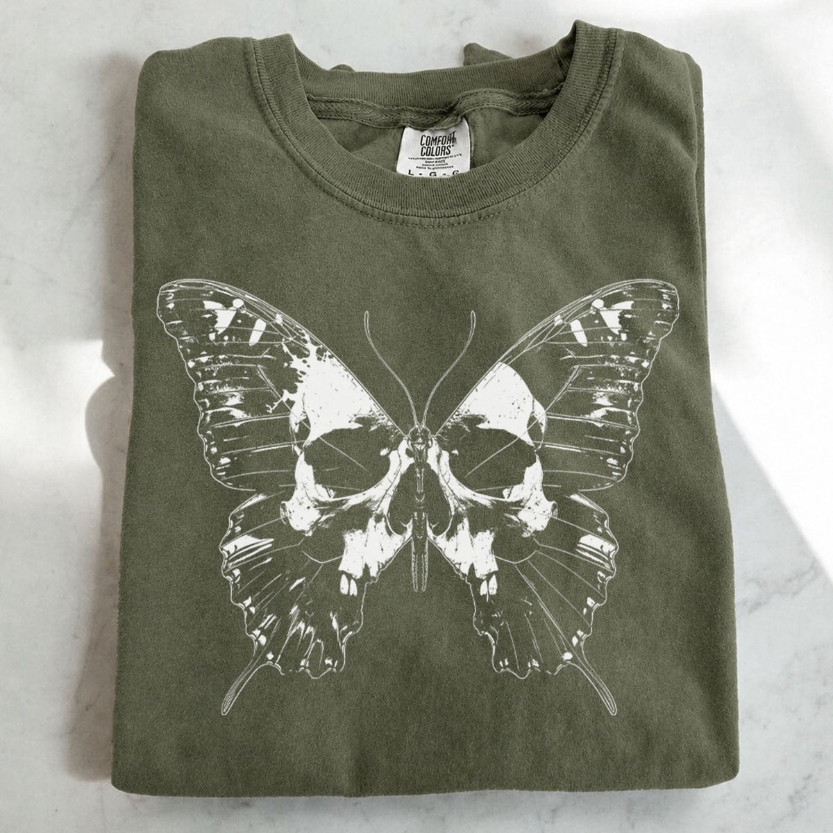Wings of Mortality Butterfly Oversized T-Shirt