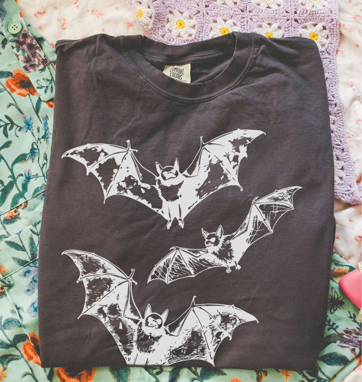 The Night Flyers Bat Oversized T-Shirt