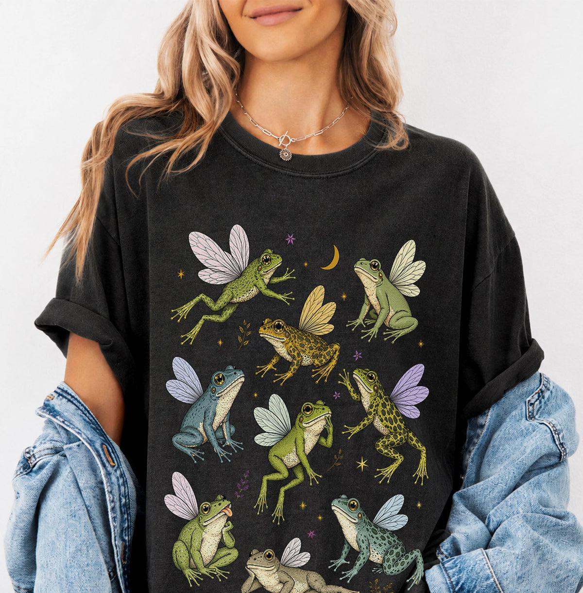Fairy Frogs Oversized T-Shirt