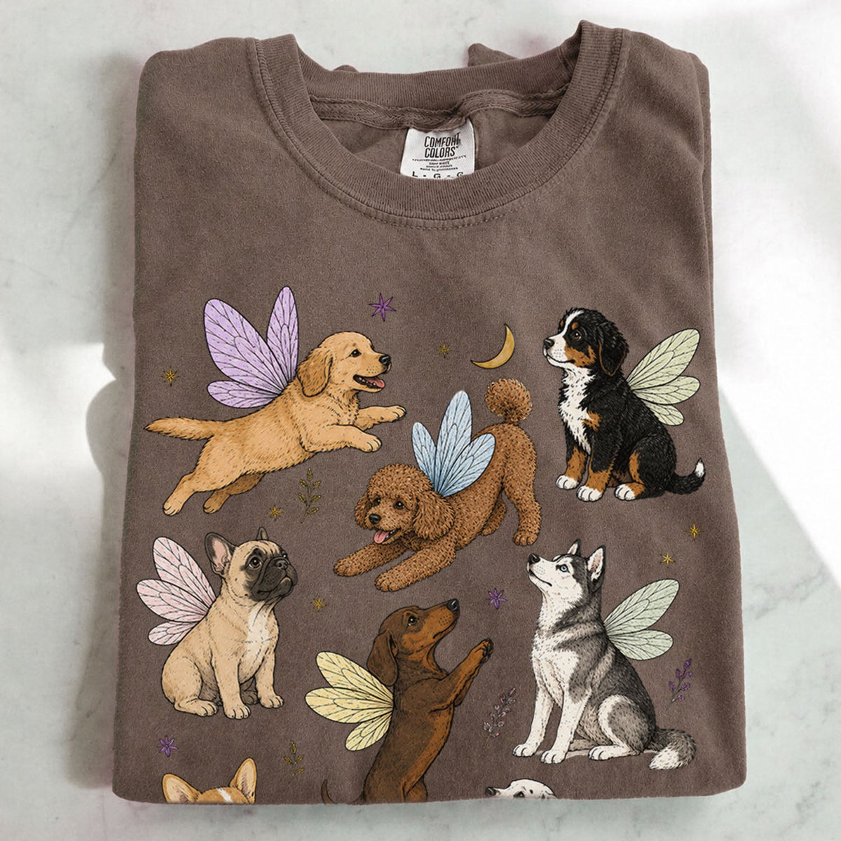 Fairy Dogs Oversized T-Shirt